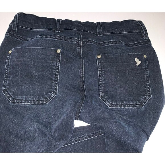 ANTHROPLOGIE Womens Jeans Size 27 Made In Heaven Black Skinny - Picture 7 of 7